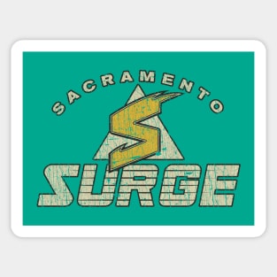 Sacramento Surge 1991 Sticker
